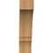 Ekena Millwork 6"W x 20"D x 24"H Balboa Rough Sawn Knee Brace, Western Red Cedar BRC06X20X24BOA00RWR - alternate 4